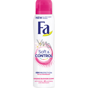 Fa Soft & Control Orange Blossom Scent antiperspitant dezodorant sprej pre ženy 150 ml