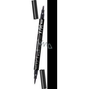 Essence Eyeliner pero na očné linky 2v1 odtieň čierna 1 ml