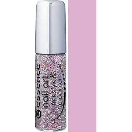 Essence Nail Art Freestyle lak na špičky nechtov 14 Glitter Crush 4 ml