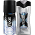 Axe Cool Metal dezodorant sprej pre mužov 150 ml + sprchový gél 250 ml, kozmetická sada