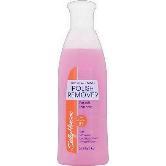 Sally Hansen Strengthening Polish Remover spevňujúci odlakovač na nechty 200 ml