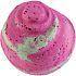Bomb Cosmetics Brusnica a limetka - Cranberry and Lime Šumivý balistik do kúpeľa 160 g