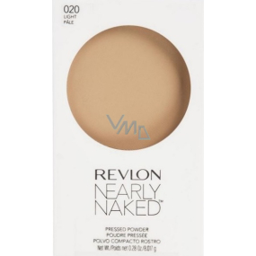 Revlon Nearly Naked Pressed Powder púder 020 Light 8,017 g