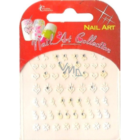 Absolute Cosmetics Nail Art samolepiace nálepky na nechty 3DS250 1 aršík