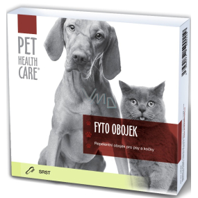 Pet Health Care Fyto Biocídny obojok proti kliešťom a blchám pes, mačka Dĺžka 65 cm