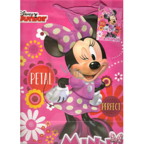 Ditipo Darčeková papierová taška 26,4 x 12 x 32,4 cm Disney Minnie, Petal perfect