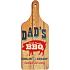 Bohemia Gifts Dekoratívne lopárik Dads s originálnou potlačou 28 x 12 cm