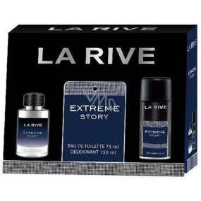 La Rive Extreme Story toaletná voda pre mužov 75 ml + dezodorant sprej 150 ml, darčeková sada