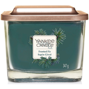 Yankee Candle Frosted Fir - ojíněná jedľa sójová vonná sviečka Elevation strednej sklo 3 knôty 347 g