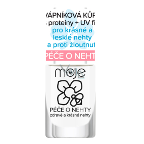 Moja Starostlivosť o nechty pre krásne a lesklé nechty a proti žltnutiu 02 Vápniková kúra s proteínmi + UV filter 6 ml