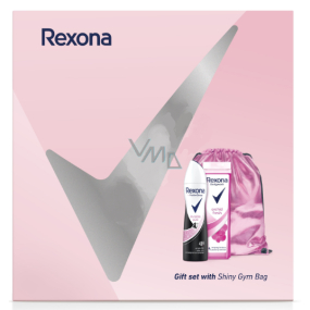 Rexona Orchid Fresh sprchový gel pre ženy 250 ml + Invisible Pure deodorant sprej pre ženy 150 ml + ružový ruksak, kozmetická sada