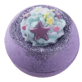Bomb Cosmetics Vesmírna kráľovná - Space Queen Šumivý balistik do kúpeľa 160 g