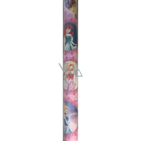 Ditipo Darčekový baliaci papier 70 x 200 cm Vianočný Disney hlavy princezny tmavo ružový