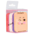 Hubka na make-up 6 kusov sada 4,3 x 5,3 cm mix farieb