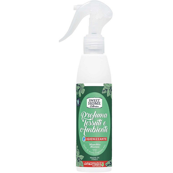 Sweet Home White Musk - Biely mech - osviežovač vzduchu a textílií v spreji 250 ml