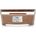 WoodWick Cashmere vonná sviečka s dreveným knôtom a viečkom zásielka 453 g