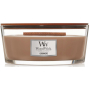 WoodWick Cashmere vonná sviečka s dreveným knôtom a viečkom zásielka 453 g