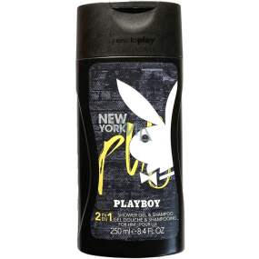 Playboy New York for Him 2v1 šampón a sprchový gél pre mužov 250 ml
