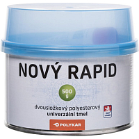 Polykar Nový Rapid univerzálny dvousložkový tmel, 500 g