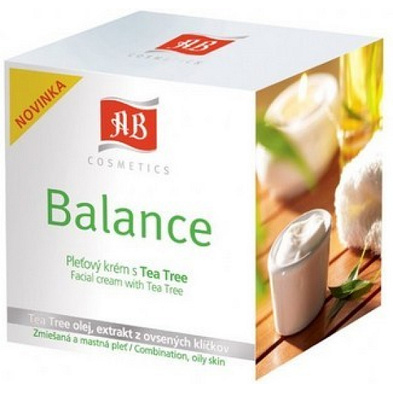 Ab Balance Tea Tree pleťový krém 50 g