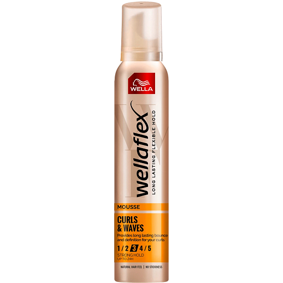 Wella Wellaflex Curls and Waves silné spevnenie penové tužidlo 200 ml