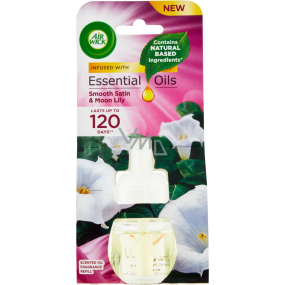 Náplň do elektrického osviežovača vzduchu Air Wick Smooth Satin & Moon Lily 19 ml