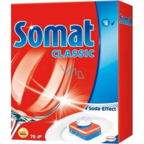 Somat Classic Soda Effect tablety do umývačky 76 kusov