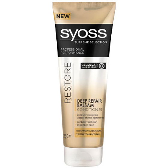 Syoss Supreme Selection Restore hĺbková regenerácia balzam 250 ml