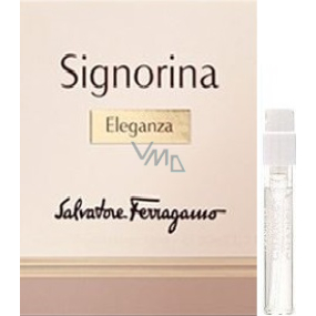 Salvatore Ferragamo Signorina Eleganza toaletná voda pre ženy 1,5 ml s rozprašovačom, vialka