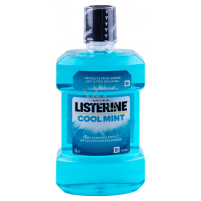 Listerine Cool Mint ústna voda antiseptická ústna voda pre svieži dych 1 l