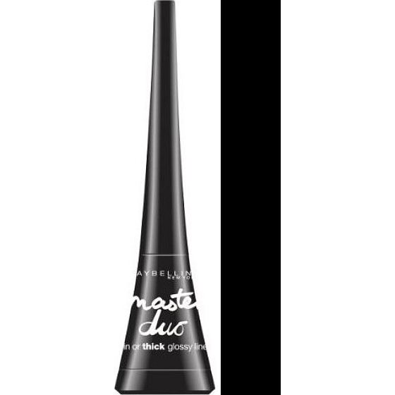 Maybelline Eye Studio Master Duo Liner očné linky 01 Black Lacquer 1,6 ml