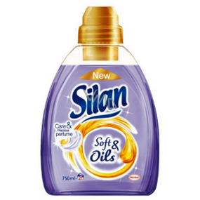 Silan Soft & Oils Care & Precious Perfume Oils Purple aviváž koncentrát 21 dávok 750 ml