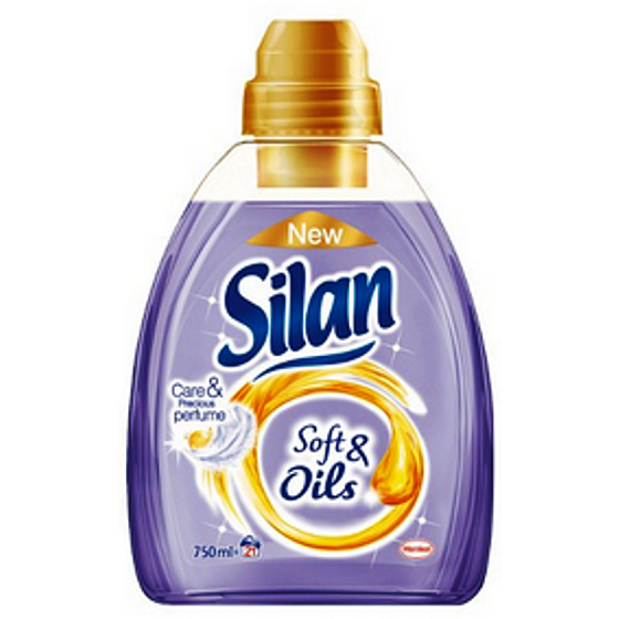 Silan Soft & Oils Care & Precious Perfume Oils Purple aviváž koncentrát 21 dávok 750 ml