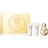 Versace Eros pour Femme toaletná voda pre ženy 50 ml + telové mlieko 50 ml + sprchový gél 50 ml, darčeková sada