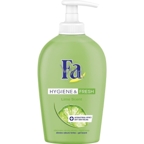 Fa Hygiene & Fresh Lime Scent tekuté mydlo dávkovač 250 ml