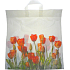Plastové vrecko 45 x 50 cm Červené tulipány 1 kus