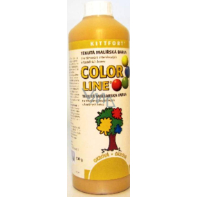 Kittfort Color Line tekutá maliarska farba Okrová 500 g