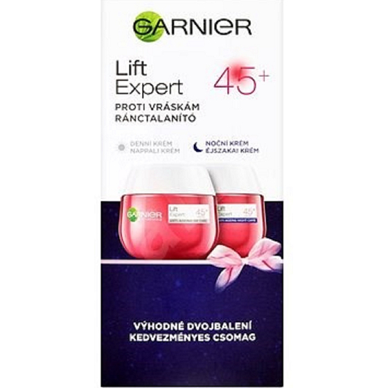 Garnier Skin Naturals Essentials 45+ denný krém 50 ml + nočný krém 50 ml, kozmetická sada