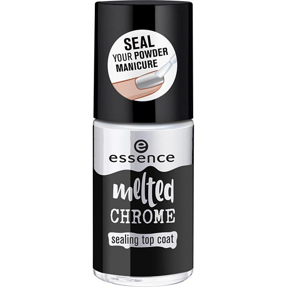 Essence Melted Chrome krycí lak na nechty 8 ml