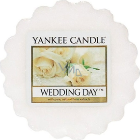 Yankee Candle Wedding Day - Svadobný deň vonný vosk do aromalampy 22 g