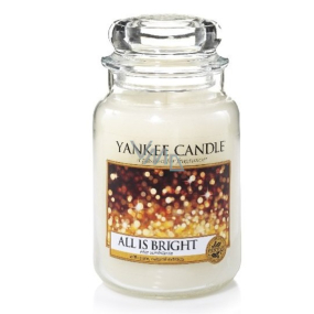 Yankee Candle All Is Bright - Všetko len september vonná sviečka Classic veľká sklo 623 g