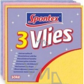 Spontex 3 Vlies viacúčelová utierka 3 kusy