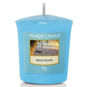 Yankee Candle Beach Escape - Únik na pláž vonná sviečka votívny 49 g