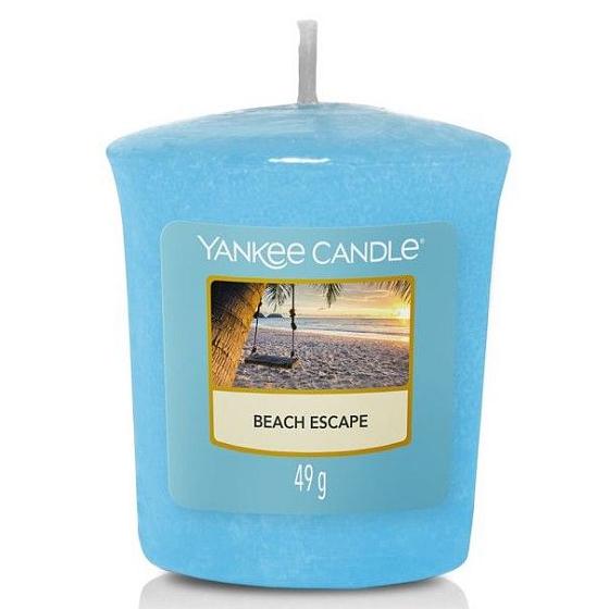 Yankee Candle Beach Escape - Únik na pláž vonná sviečka votívna 49 g