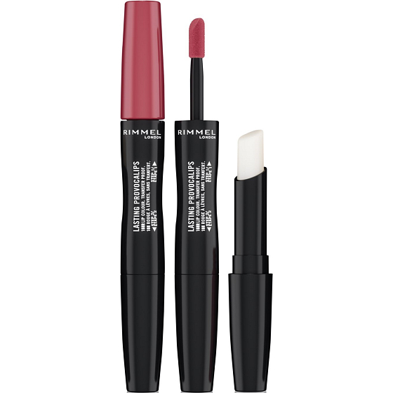 Rimmel London Lasting Provocalips Dvojfarebný dlhotrvajúci tekutý rúž 210 Pinkcase Of Emergency 3,5 g