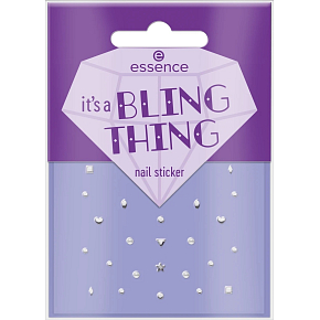 Essence It´s a Bling thing nálepky na nechty kamienky 28 kusov