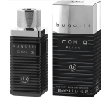 Bugatti Iconiq Black toaletná voda pre mužov 100 ml