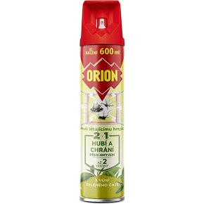 Orion 2v1 proti lietajúcemu hmyzu s vôňou zeleného čaju 600 ml