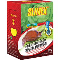 Slimex proti slimákom, k ochrane poľnohospodárskych plodín, zeleniny, ovocia proti slimákom, 250 g