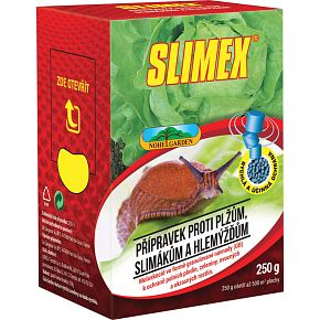 Slimex proti slimákom, k ochrane poľnohospodárskych plodín, zeleniny, ovocia proti slimákom, 250 g